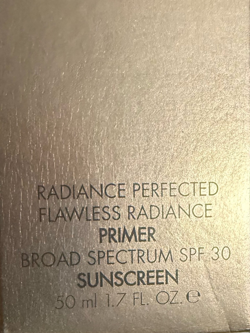 Radiance Perfected Flawless Radiance Primer Sunscreen - Silver